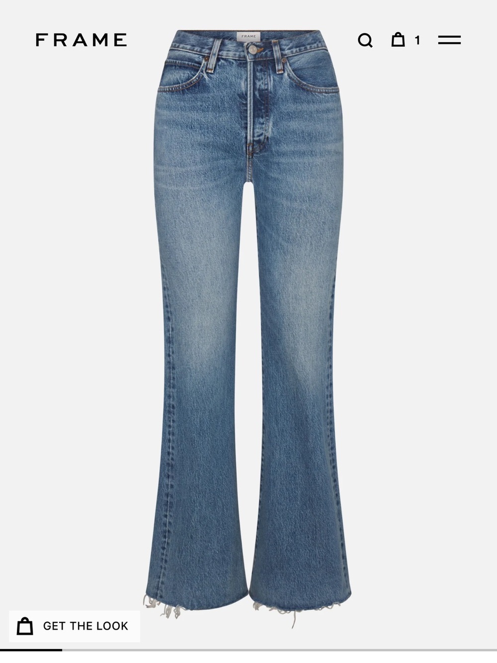 Frame Denim - Pixie Lax (Size 28)